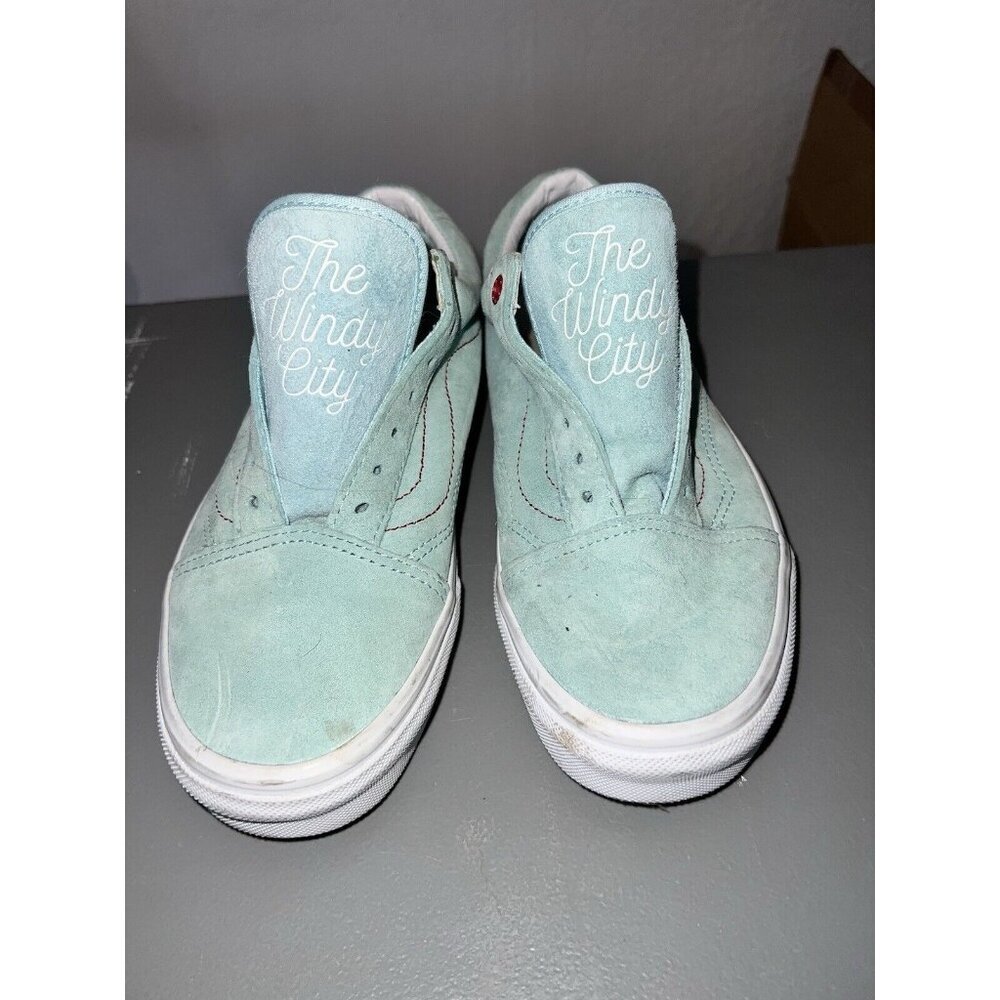 Size 7 Women’s 5.5 Men’s  VANS Sk8- Chicago Windy City 500714 Suede Leather - Picture 3 of 9